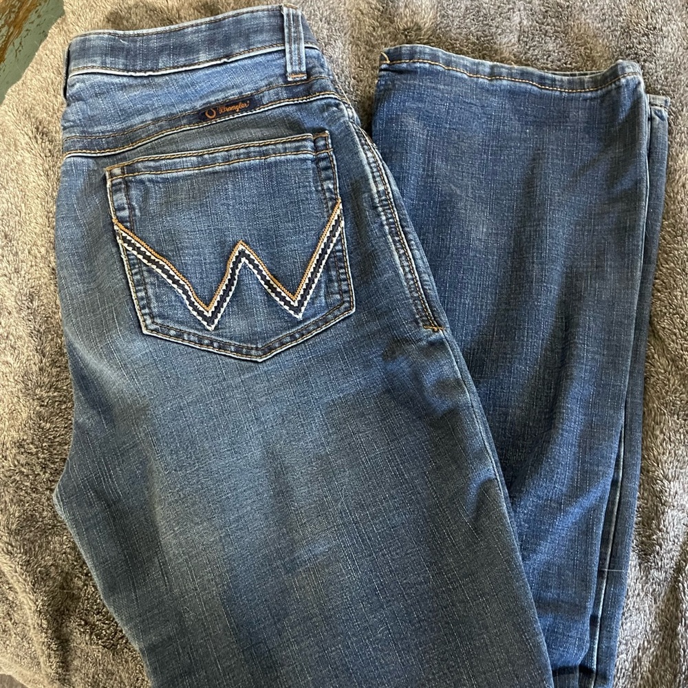 Wrangler riding jeans